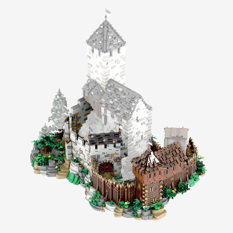 BlueBrixx Kit di costruzioni: Burg Blaustein mit Erweiterungen – Nuovo (secondo la descrizione) da Humlikon venduto da Mustang025 7