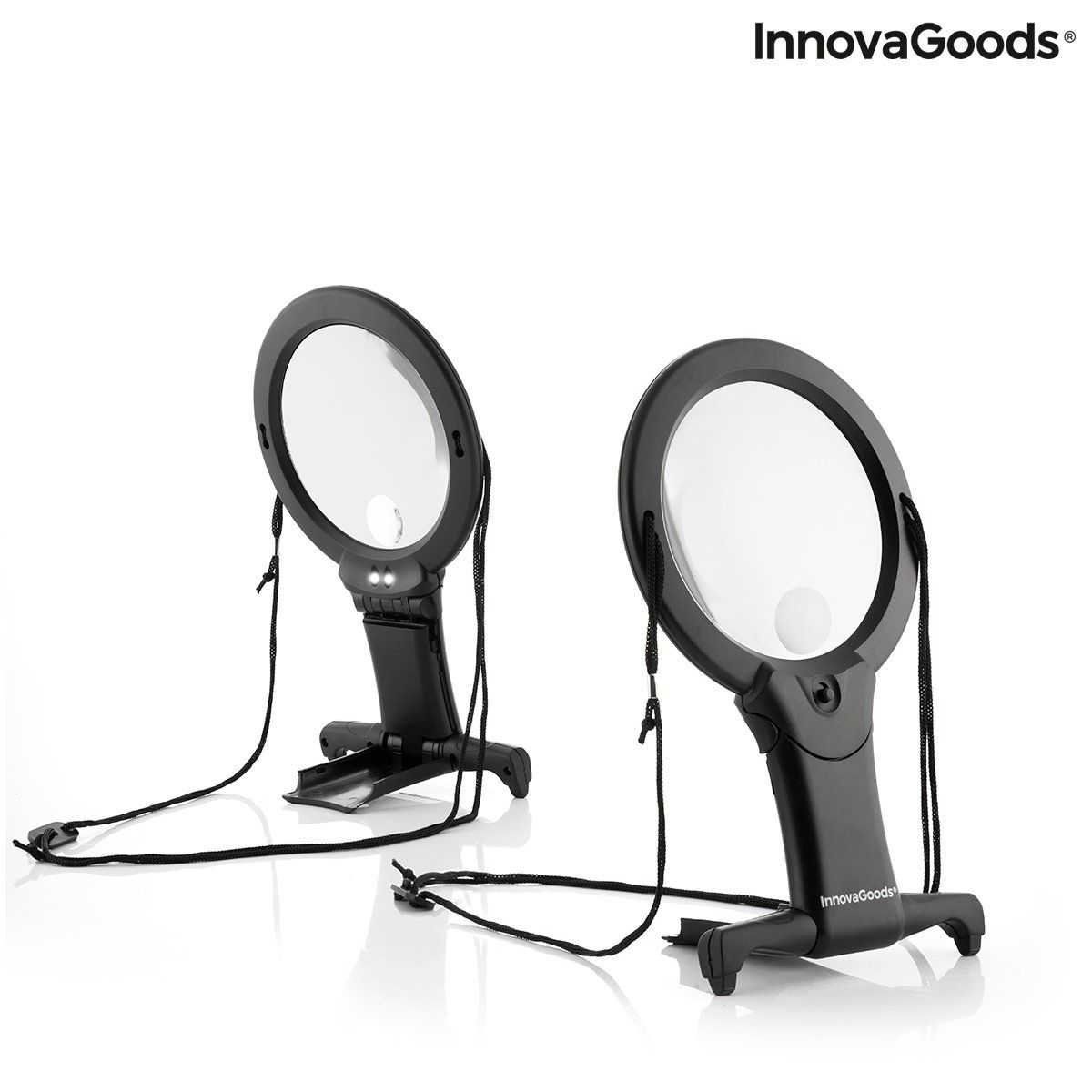 Altro per Ottica: Freihand-Lupe mit LED-Licht zum Umhängen oder Aufstellen – Nuovo e nell'imballaggio originale da Giubiasco venduto da news-shop 5