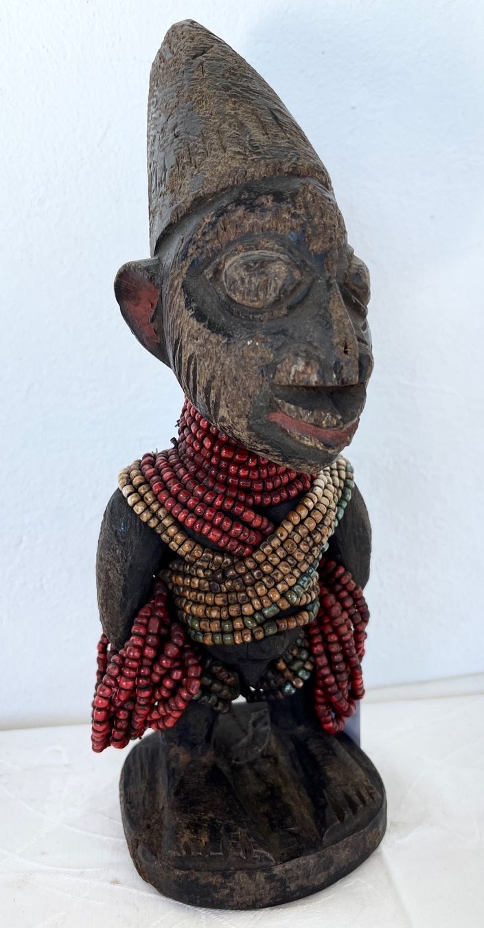 Skulpturen & Statuen: Nr. 2 alte Yoruba Ibeji Zwillingsfigur Puppe Nigeria H26 cm – Gebraucht aus Rüthi (Rheintal) von Kunsthaus777 1