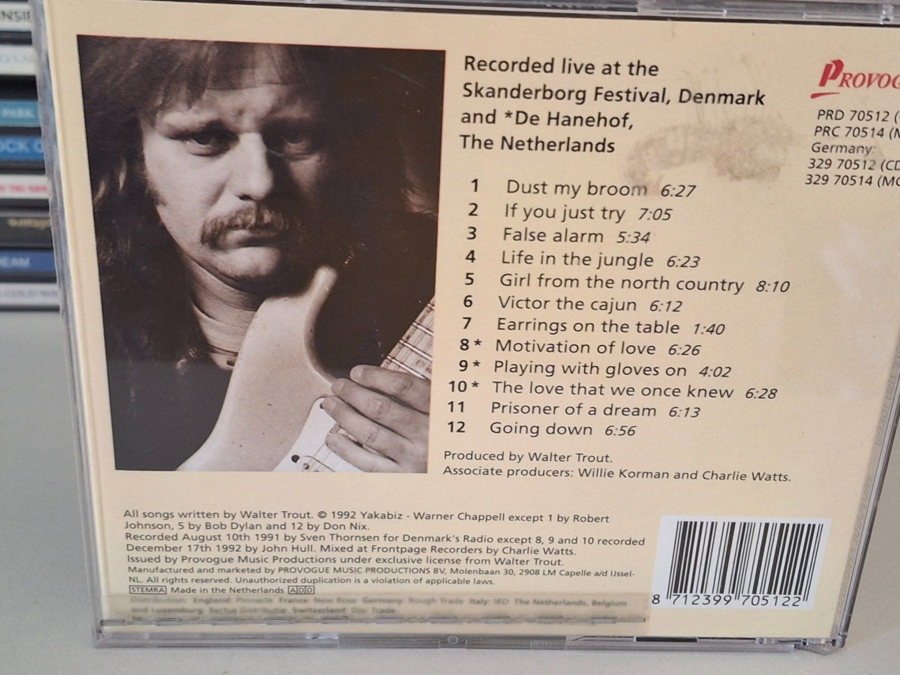 CDs: CD Walter Trout Band - No more fish jokes – Gebraucht aus Aarberg von Jackup1 1