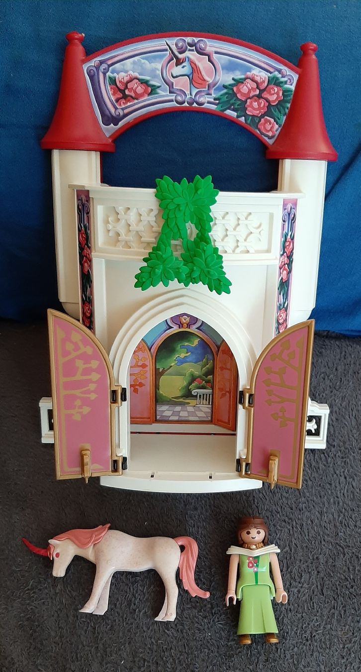 Statuette: Playmobil Einhorn Schloss – Usato da Breitenbach venduto da mvd_2brc 1