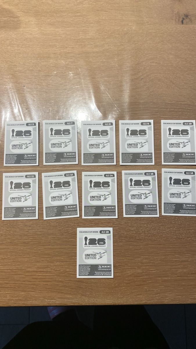 Panini Carte collezionabili: Panini Stickers - ALG - 11 Stickers – Nuovo (secondo la descrizione) da Adliswil venduto da didoli 1