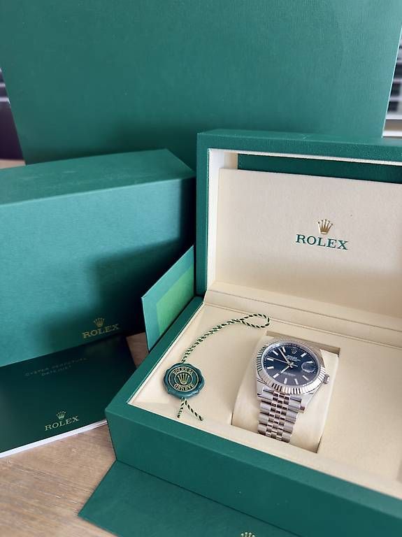 Rolex Uhren: *NEU* Rolex Datejust 41 Ref. 126334, Blau, Full Set – Neu (gemäss Beschreibung) aus Basel von ubsharing