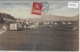 Le Sentier et la Dent de Vaulion - coloriert