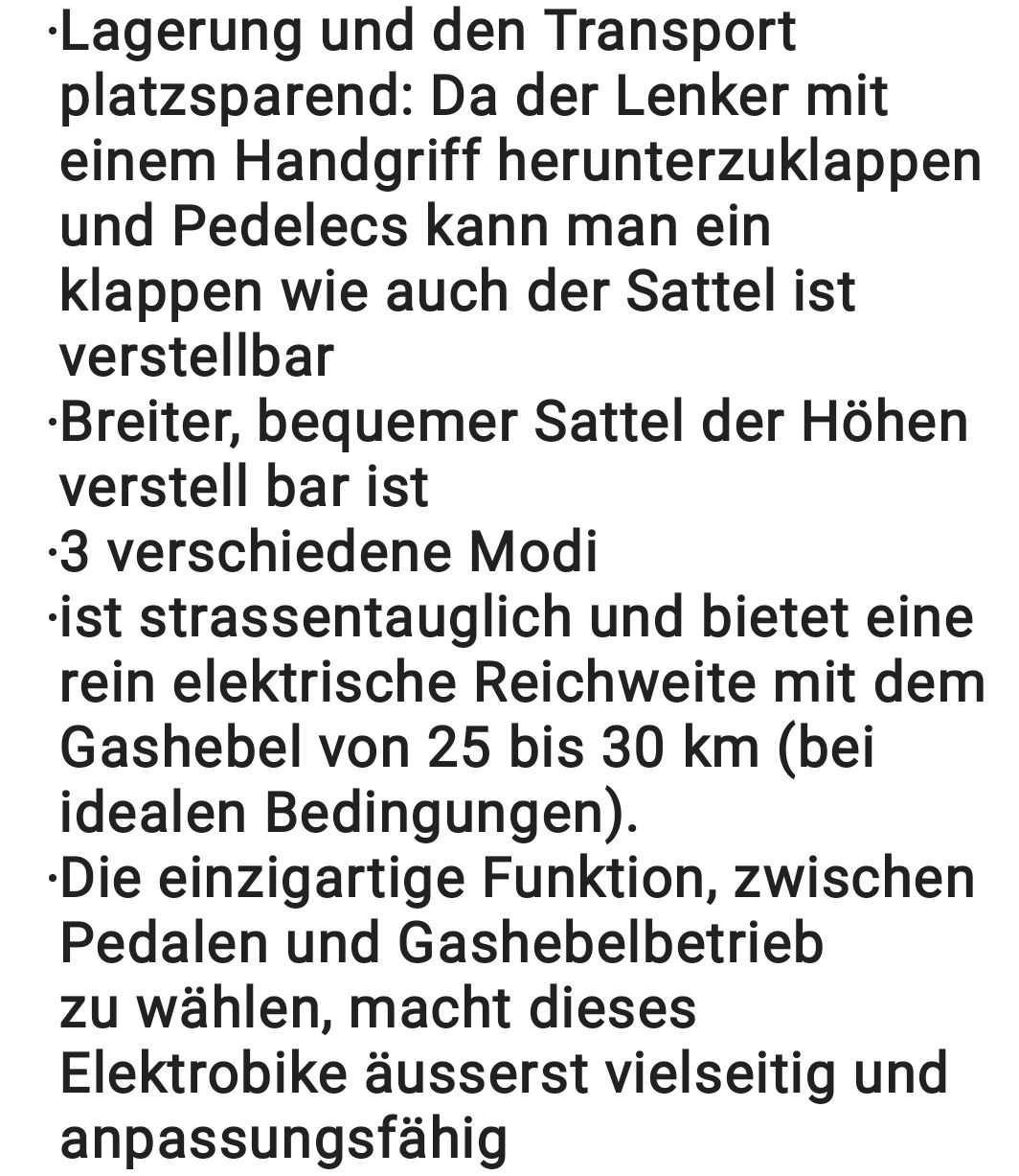 Minimotos: E-Bike Trelago – D'occasion à Fischingen par nst_ksz6 9