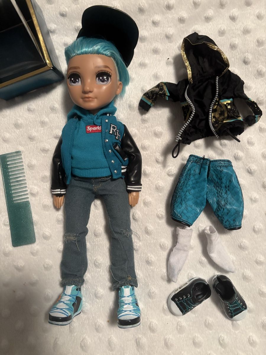 Bambole: Rainbow High Boy Doll River Kendall Teal – Nuovo (secondo la descrizione) da Rüti ZH venduto da Crystal_Bloom 1