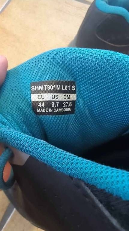 Shimano Scarpe da uomo: Chaussures de VTT Shimano taille 44 – Usato da Ardon venduto da mik_9m56 3