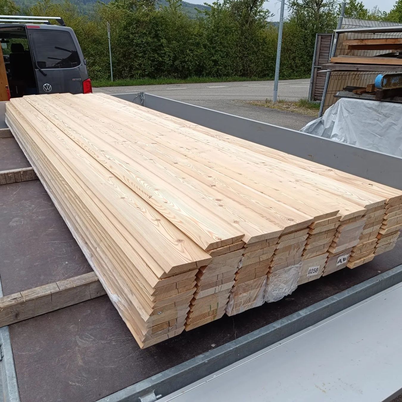 Articoli in legno: Sichtschutz, Rhomboid, Schalung, Lärche – Nuovo e nell'imballaggio originale da Basel venduto da e-swiss 9