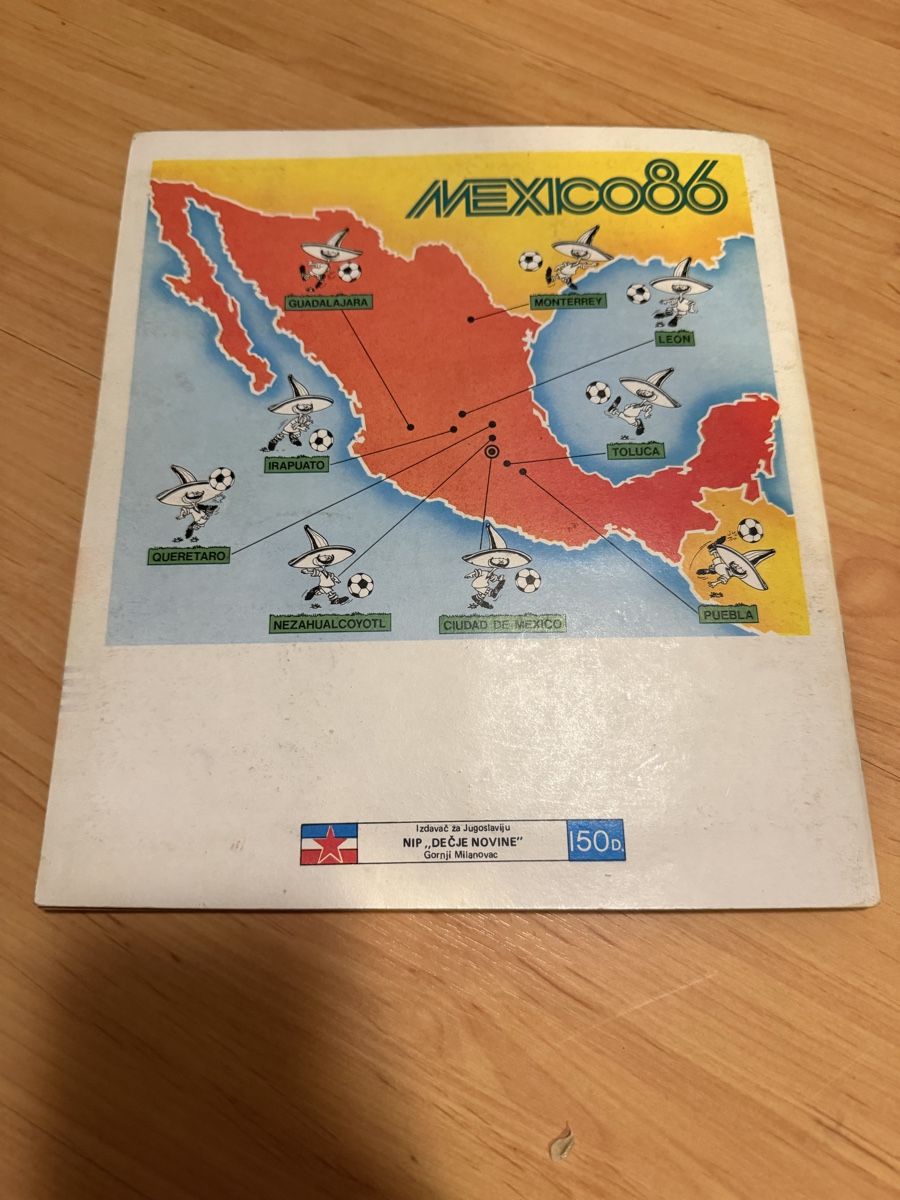 Panini Album: Album panini complet Mexico 86 – Usato da Brügg BE venduto da Fred777 2