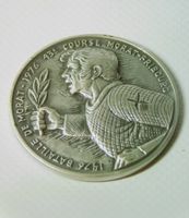Rar 1976er KURS MORAT FRIBOURG MEDAILLE Silber