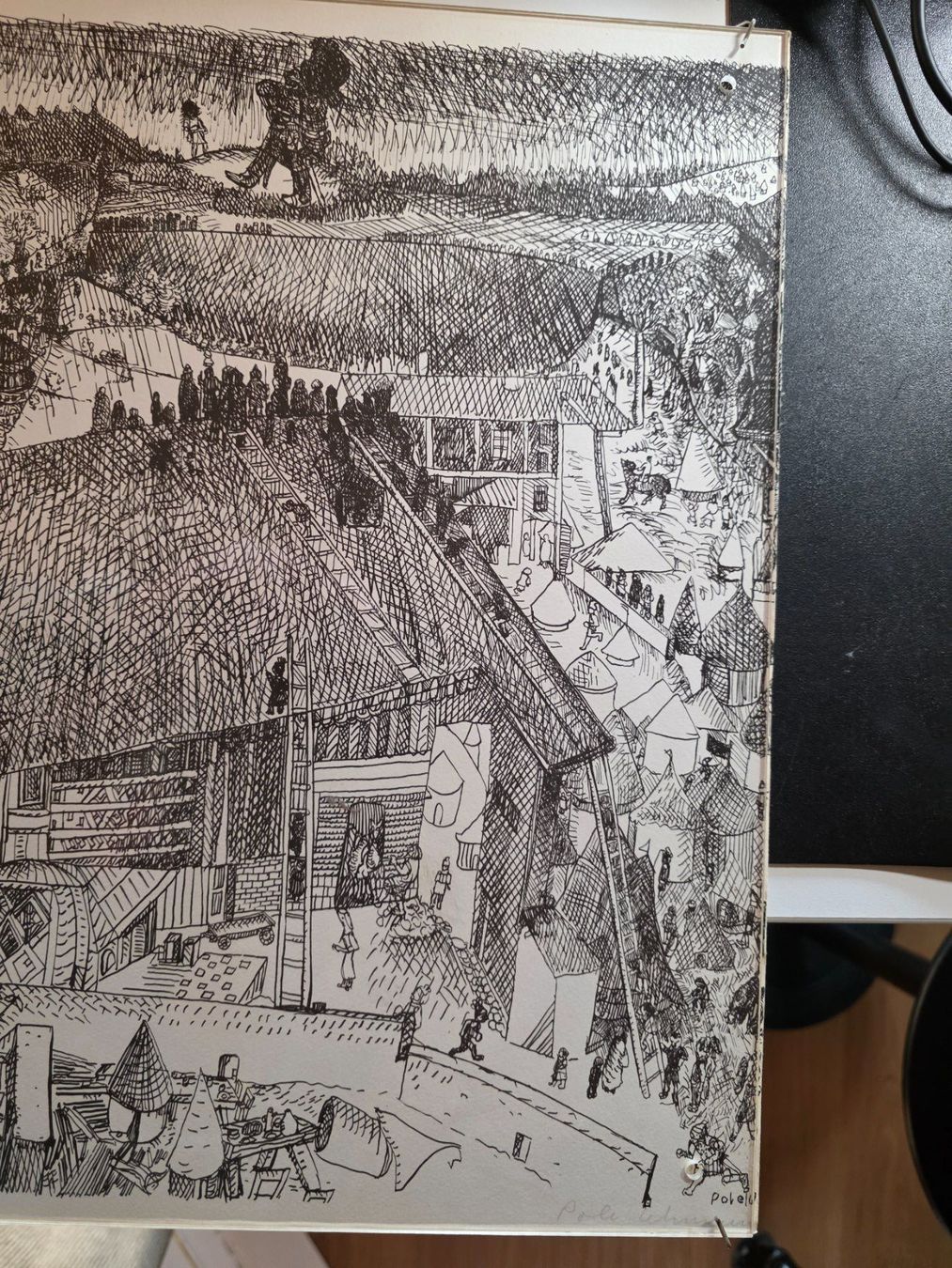 Grafica & Litografie: Bild Pole Lehmann 1967  Lithographie  in Plexi Rahmen – Usato da Walterswil BE venduto da Lonitti 3