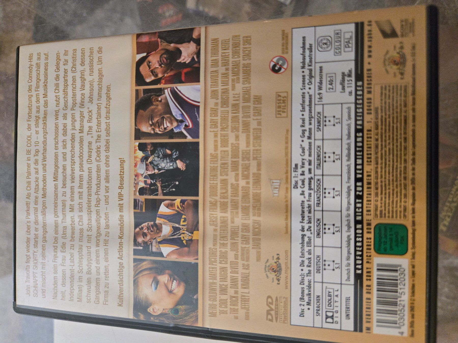 Tutti i DVDs: Be Cool DVD – Usato da Bussigny venduto da Kfdlt 1