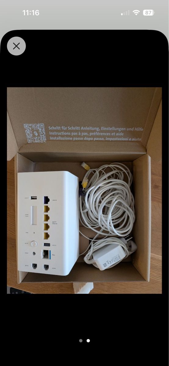Swisscom Modems & Router: Swisscom Internet Box 2 – Gebraucht aus Bettwil von zsc_tr6h