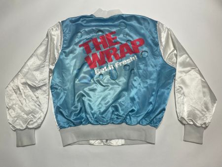 Vintage 90s Promo Jacket Winston Cigarette The Wrap Sz L