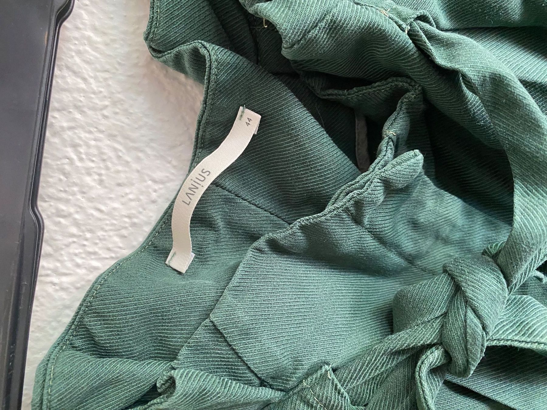 Lanius Pantaloni: Lanius Leinenhose grün, Gr. 44 – Usato da Spiegel b. Bern venduto da corn2009 2