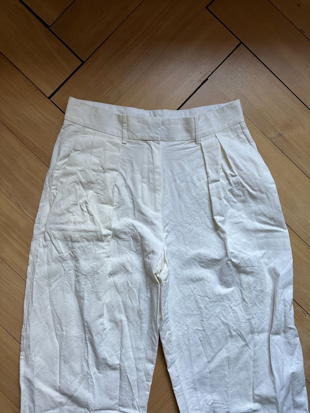 Mango Pantalons: MANGO - Hose offweiss 38 – D'occasion à Zürich par Diazaio 1