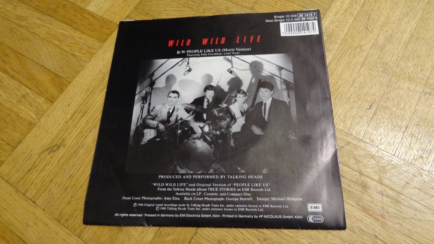 Schallplatten: Talking Heads - Wild wild Wilfe SINGLE – Gebraucht aus Olten von Disc-Ausverkauf 1
