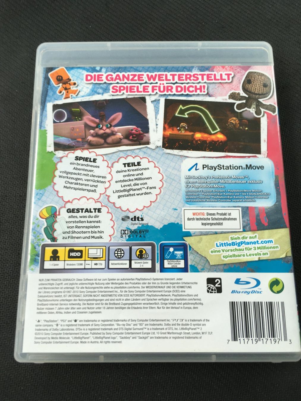 Sony Jeux: Little Big Planet 2 - PS3 – D'occasion à St.Gallen par MedienJoe 1