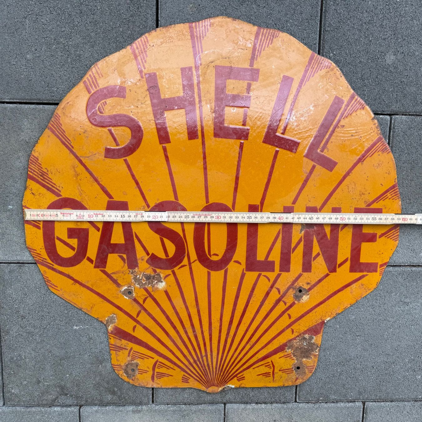 Shell Ecriteaux: Shell Email Schild / Emaille Schild – D'occasion à Bremgarten b. Bern par Vancouver16 3