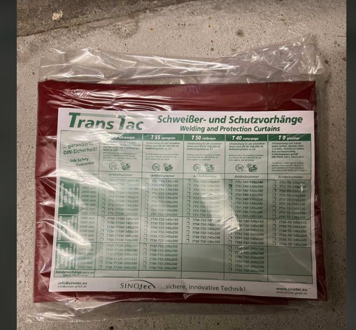 Tende: Trans Tac Schweisser- und Schutzvorhang – Nuovo e nell'imballaggio originale da Trüllikon venduto da Power-Andi