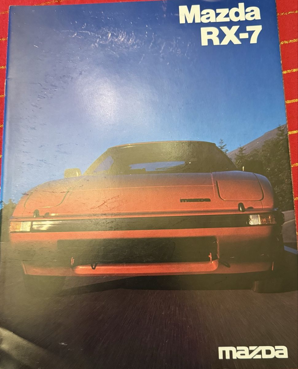 Mazda Documenti: Mazda RX7+929 Hardtop/Original Prospekte/Oldtimer – Usato da hunzenschwil venduto da Oldipark