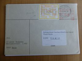 Bern, Marke der Frama-Maschinen 1984