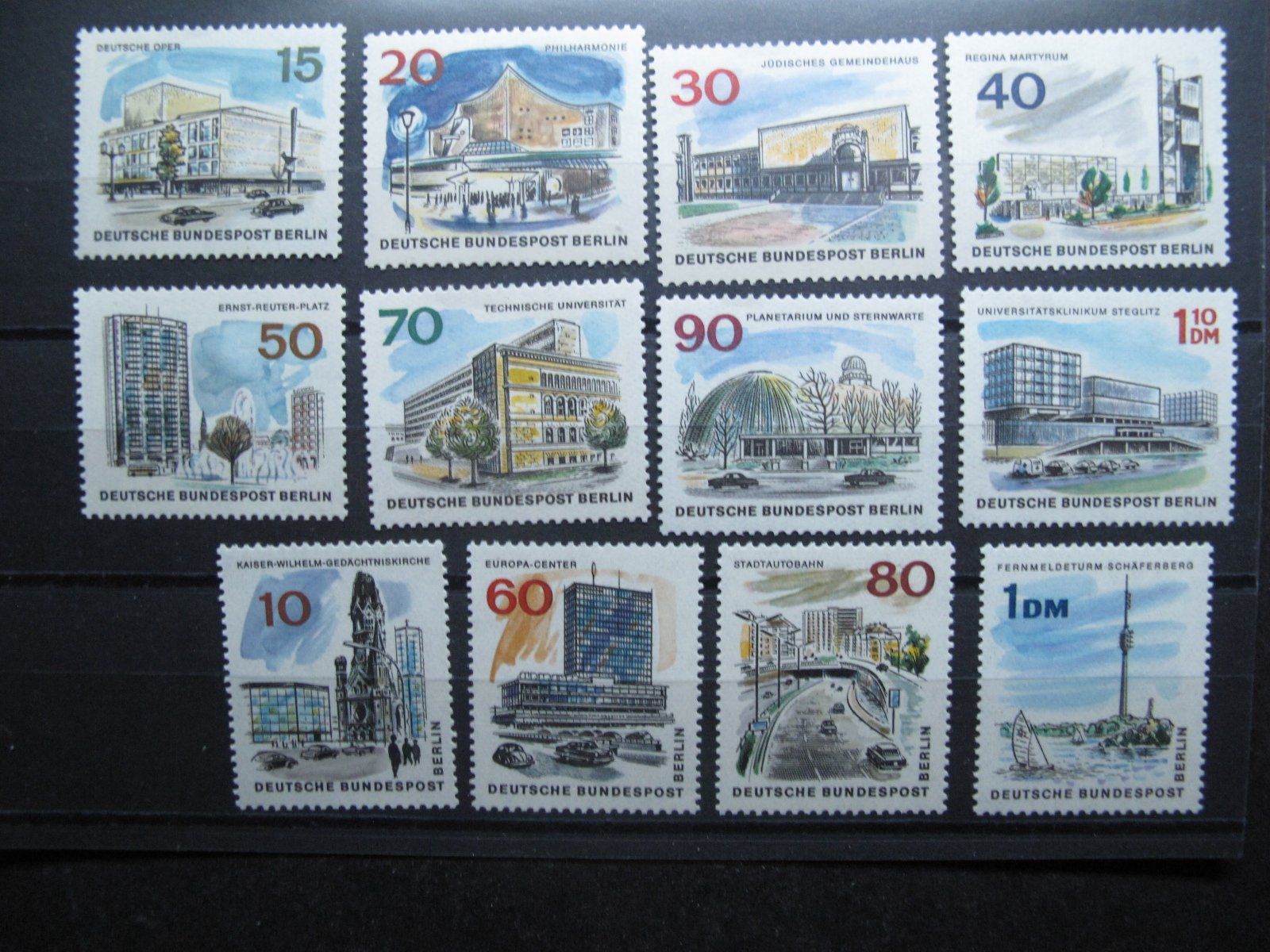 Tutti i francobolli: Berlin 1965 Neues Berlin** – Usato da Wil SG venduto da fva01