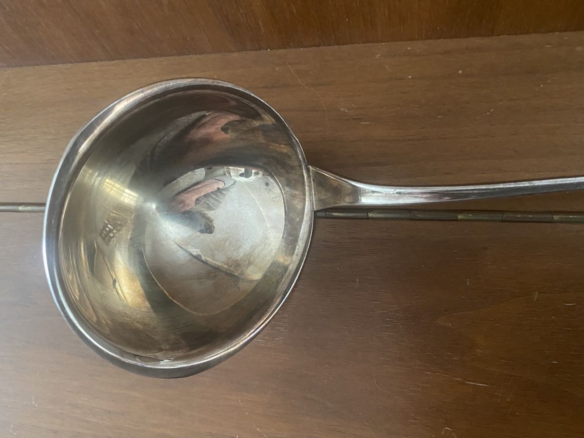 Berndorf Löffel: BERNDORF Silber Suppenkelle,, Vintage – Gebraucht aus Baden von swiss-alps 3