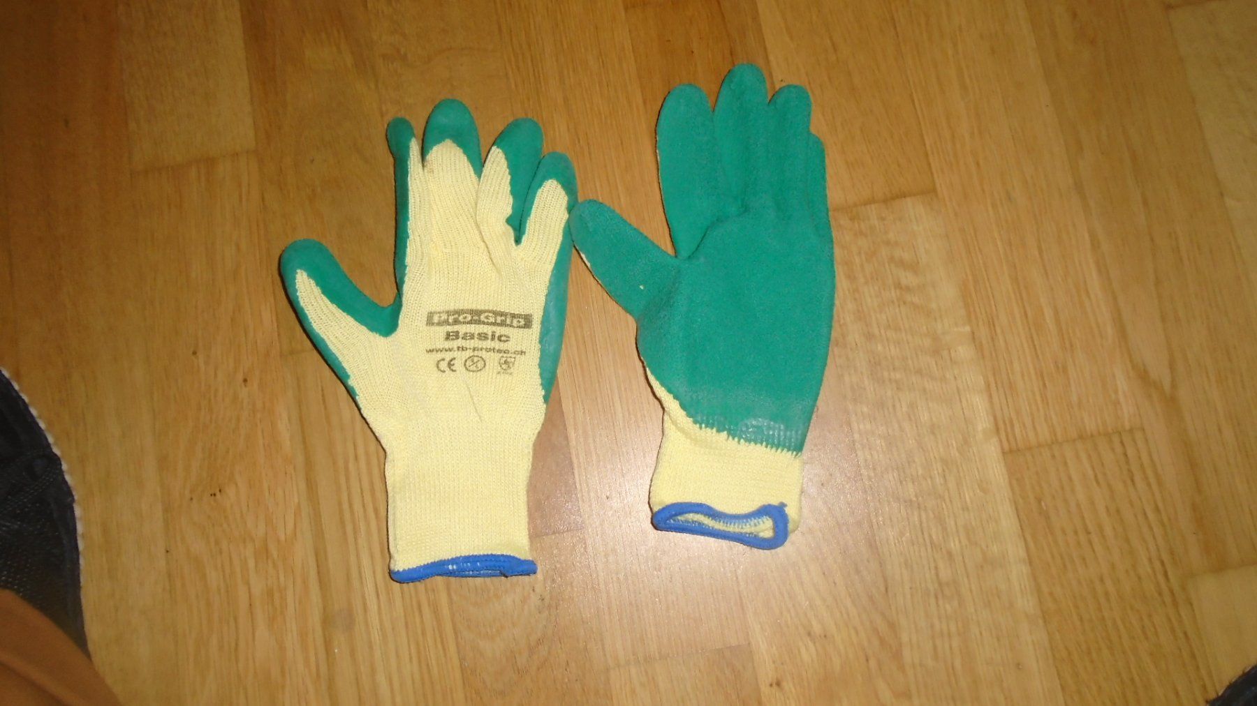Guanti & manicotti: Pro-Grip BASIC gr xl / 10 Paar ovp GRÜN -GELB – Nuovo e nell'imballaggio originale da Bettlach venduto da bet_zy9k