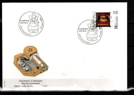 1996 - FDC / Musikdosen und -automaten / Bahnhofautomat