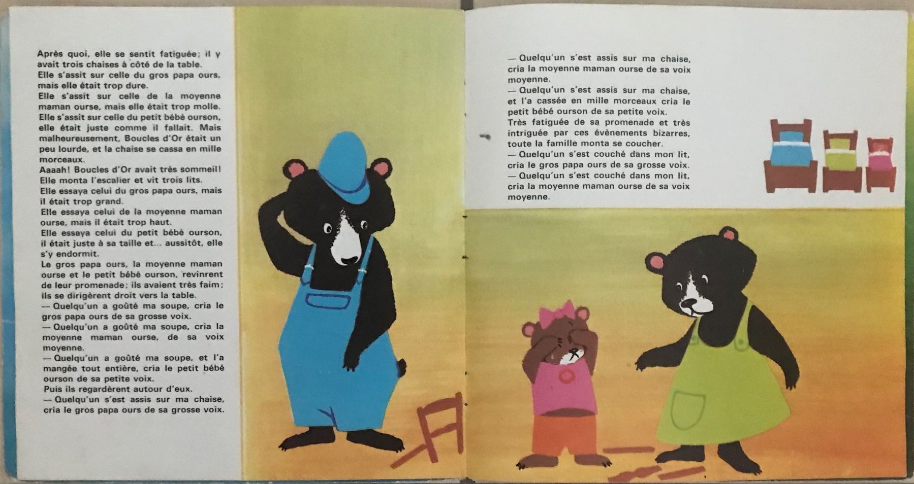 Dischi in vinile: LE PETIT CHAPERON ROUGE / LES TROIS OURS – Usato da Bussigny venduto da vinyl-pas-cher 4