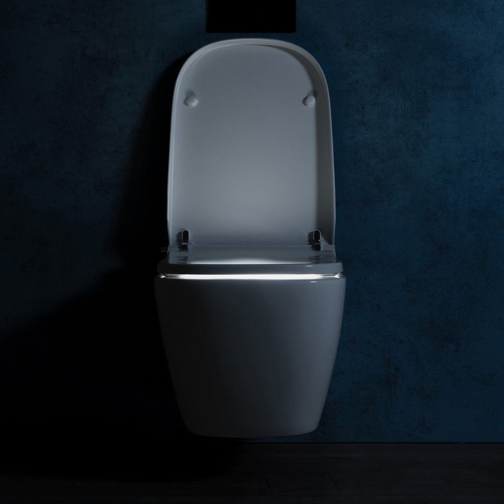 WC: Evineo ineo3 Dusch-WC Softcube Weiss – Usato da Zürich venduto da Mark_Hi-Tech 5