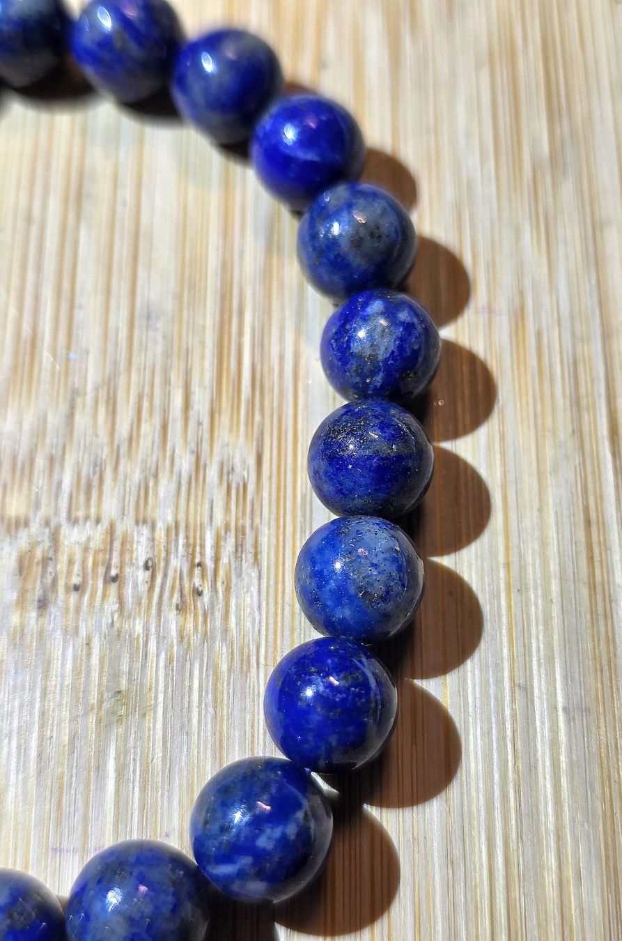 Minerali & Pietre curative: Lapislazuli Armband C 8.9mm – Nuovo e nell'imballaggio originale da Matzingen venduto da Shay_Crystalz 1