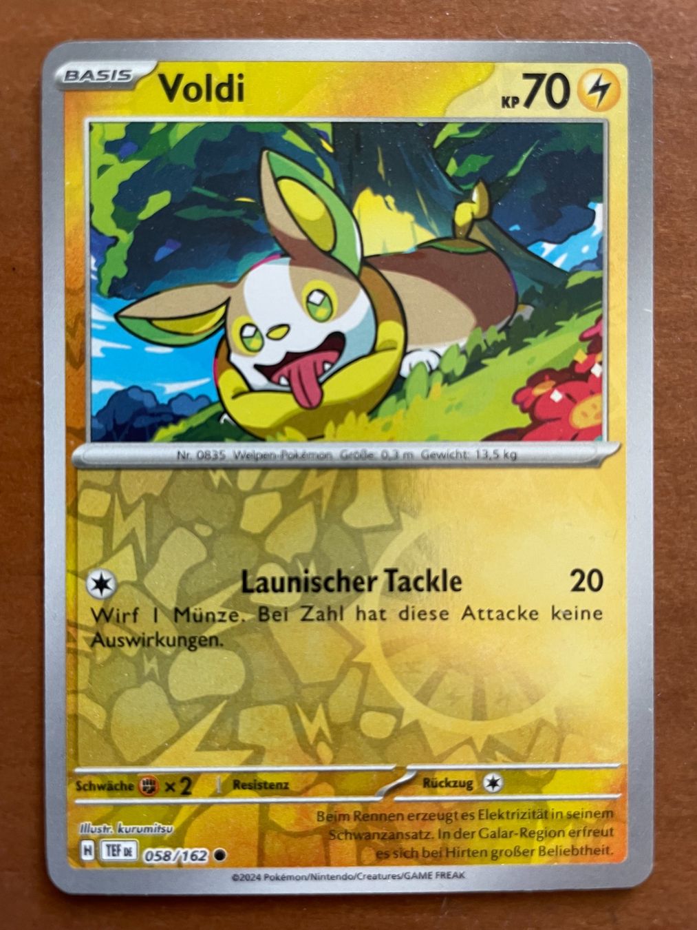Pokémon Carte collezionabili: Pokemon Voldi Reverse (Versand gratis) – Nuovo (secondo la descrizione) da Chur venduto da Angerson