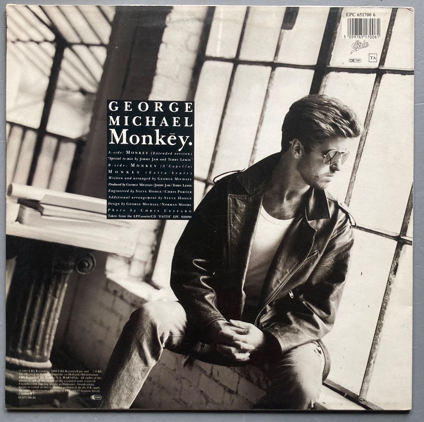 Schallplatten: GEORGE MICHAEL - MONKEY – Gebraucht aus Poliez-Pittet von Newtown-Records 1