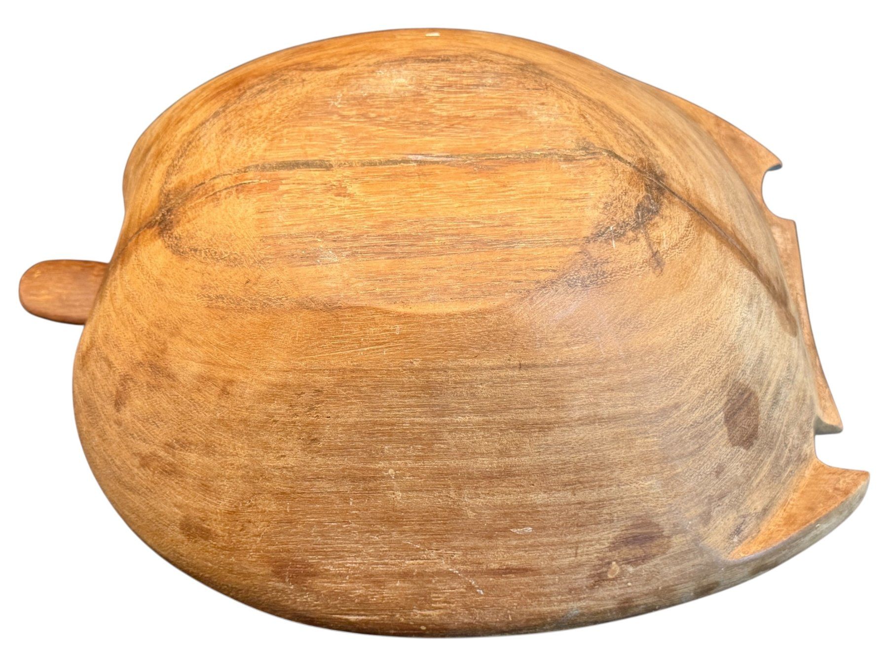 Ciotole: Superbe centre de table scandinave, canard en bois sculpté – Usato da Morges venduto da vintiques 5