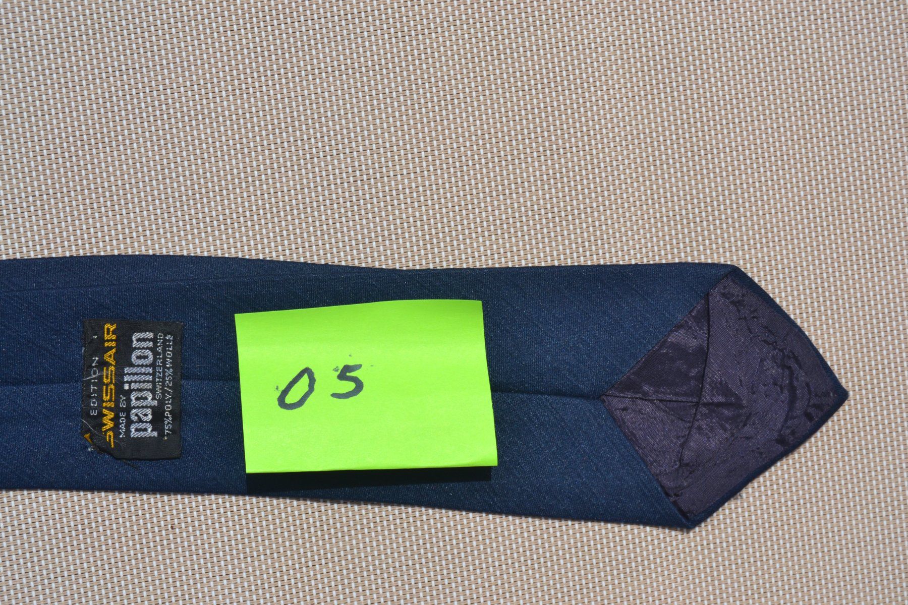 Swissair Uniformi: Swissair Krawatte  05 – Usato da Wil SG venduto da fanofrio