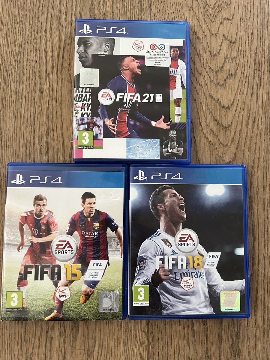 Sony Giochi: PS4 Spiele FIFA 15, 18 und 21 – Usato da Oberhasli venduto da Snakehead02