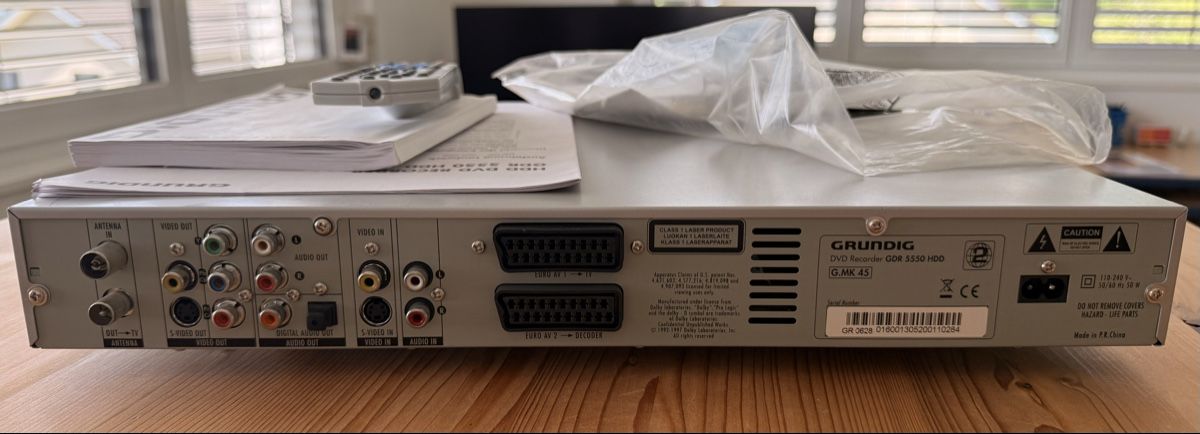 Grundig Lettore multimediale & Streamer: Grundig GDR 5550 HDD DVD-Recorder – Usato da Warth venduto da raphi.buerki 1