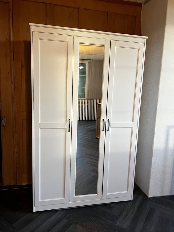 Schrank weiss mit Spiegeltüre | Kaufen auf Ricardo