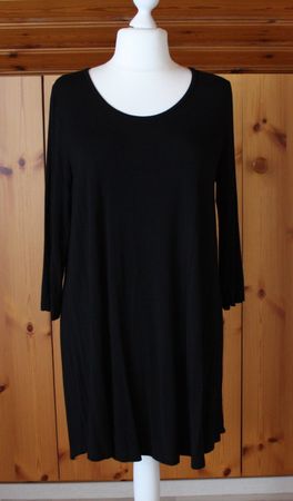 Kleid Langarm schwarz Gr. L
