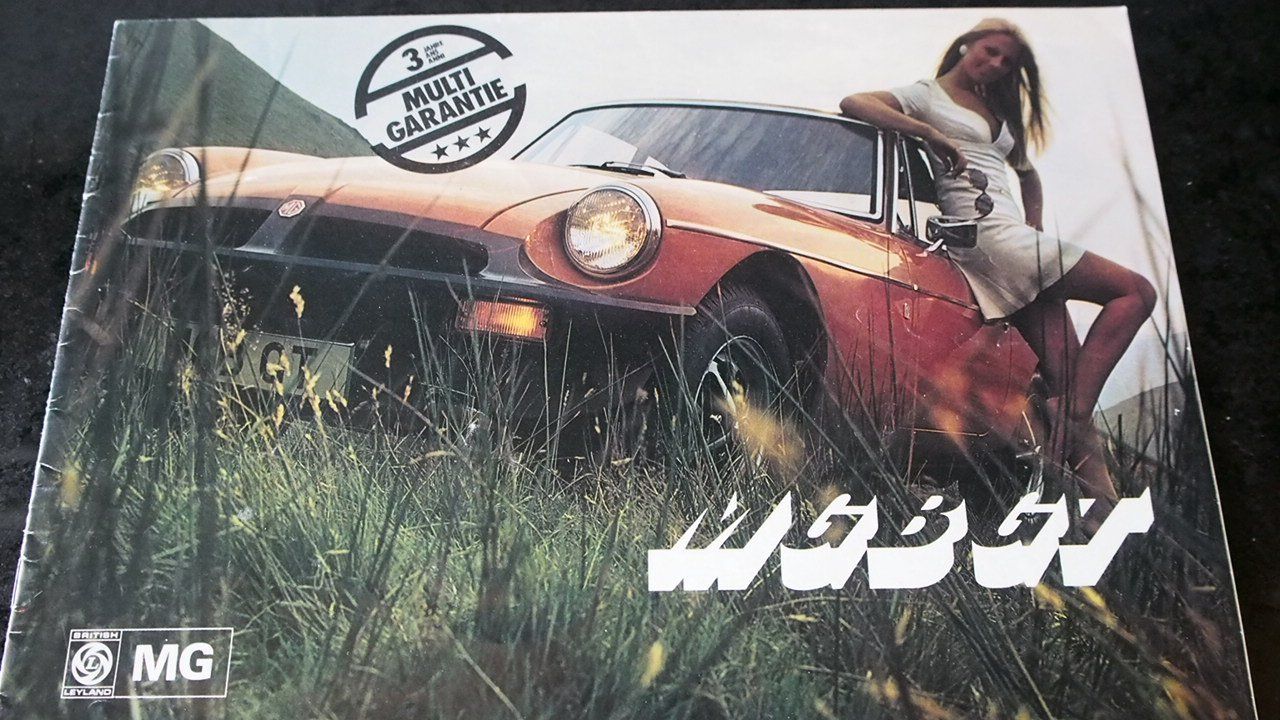 MG Documenti: MGB GT Prospekt 1976 – Usato da Zofingen venduto da sosalinos01