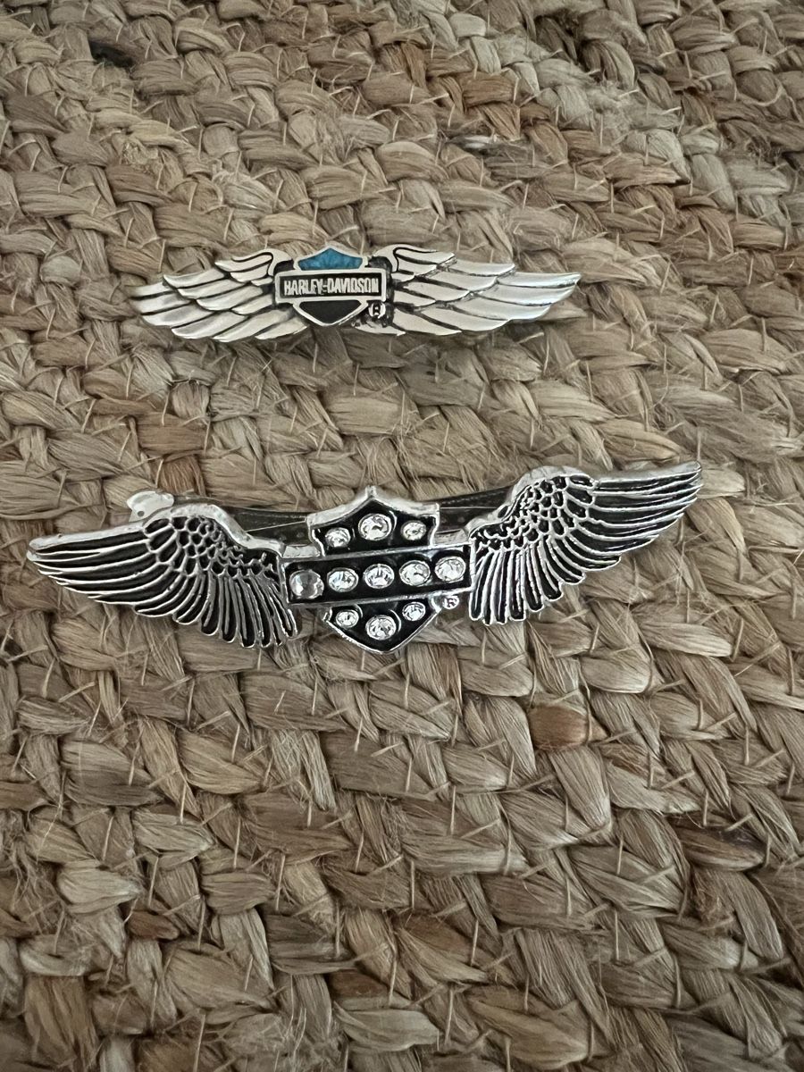 Accessori per capelli: 2x Haarspangen Harley Davidson. – Nuovo (secondo la descrizione) da Binz venduto da jousi7