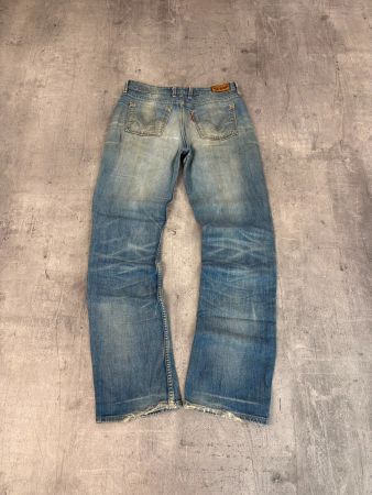 Vintage Levis 627 Straight Baggy Jeans (S)