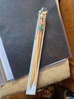Lismer Nadeln Strick Nadeln Bambus 6 mm 33 cm