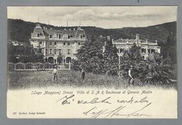 STRESA, VILLA DUCHESSA DI GENOVA MADRE, 0 ca. 1900