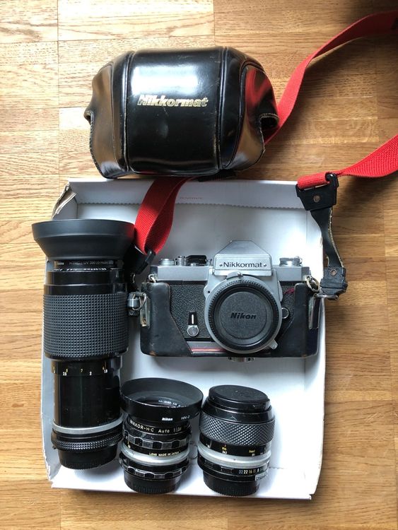 Nikkormat + 3 objective analog Kamera Nikon (Gebraucht) in Zürich für ...