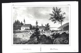 Goldau Lithographie 1838
