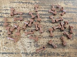 lego 92690 lot de 30 pièces Reddish Brown Bar 1L with Top