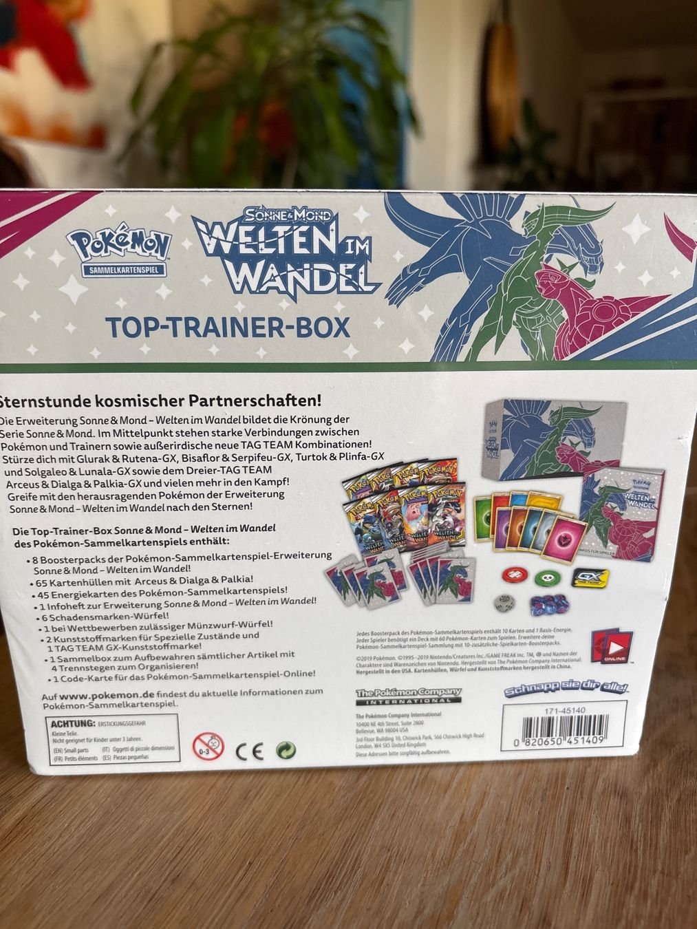 Pokémon Carte collezionabili: DE - Pokemon ETB Welten Wandel (Cosmic Eclipse) – Nuovo e nell'imballaggio originale da steinhausen venduto da pat_nc2x 3